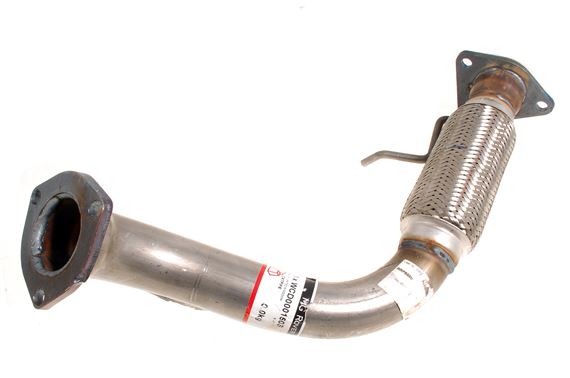 Downpipe assembly exhaust system - WCD000150SLP - Genuine MG Rover