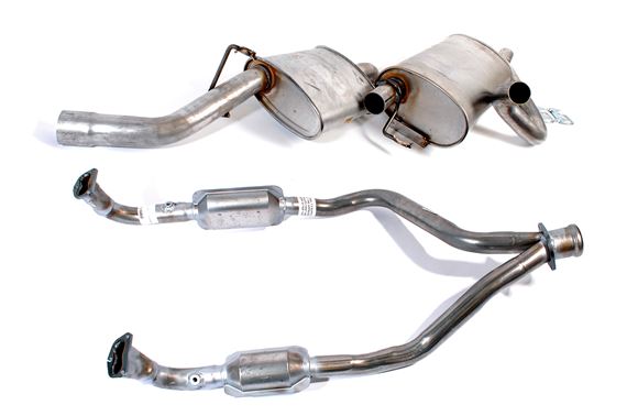 Exhaust System including CAT - RA1073MSP - Aftermarket