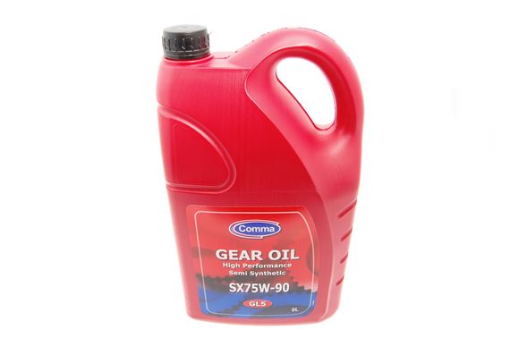 Comma High Performance Semi Synthetic - 75W90 Gear Oil - 5 Litres - XPSX5L