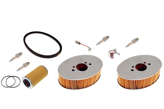 Engine Service Kit - TR4 with Closed Circuit Breathing - Air Box and TR4A with Standard Oil Filter - RF4150