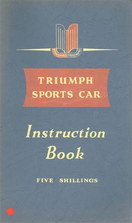 Instruction Book - TR3 - 1955-1957 - 5015282GR - OTP