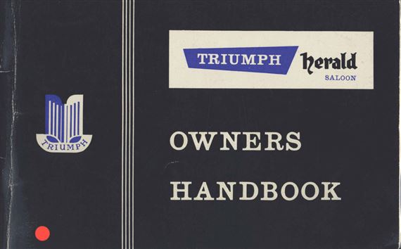 Owners Handbook - Herald Saloon - 1959-1960 - 508910GR - OTP