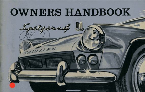 Owners Handbook - Spitfire Mk1 - 1962-1964 - 511242GR - OTP
