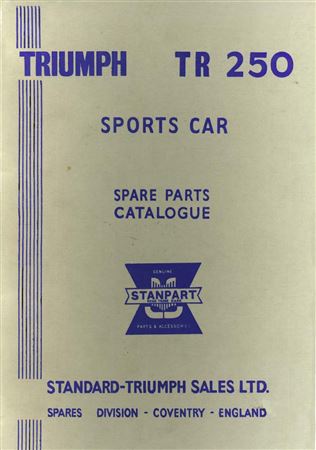 Parts Catalogue - TR250 - 1967-1968 - 516914GR - OTP