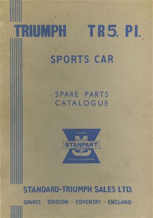 Parts Catalogue - TR5 - 1967-1968 - 516915GR - OTP