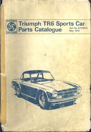 Parts Catalogue - TR6 - 1969-1973 - 517785AGR - OTP