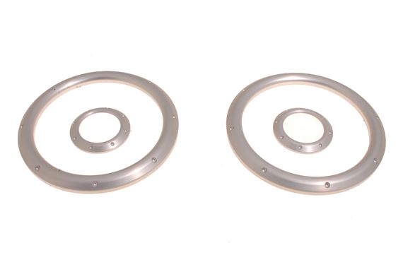 Trim Set - Door Speakers - MGF and MG TF - Set of 4 - Anodised Alloy - RP1181A