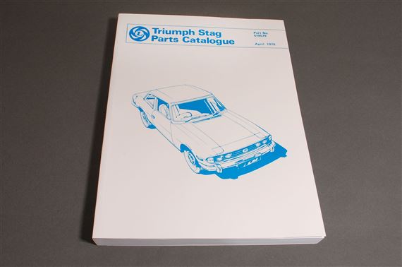 Parts Catalogue Stag - 519579 - British Leyland