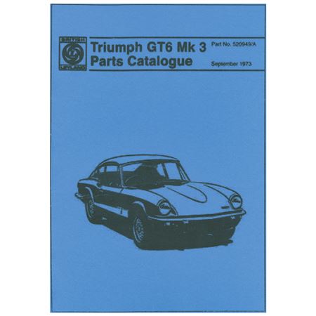 Parts Catalogue GT6 Mk3 - 520949A - British Leyland