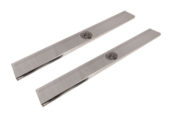 MGB Stainless Steel Tread Plates & Over Sills
