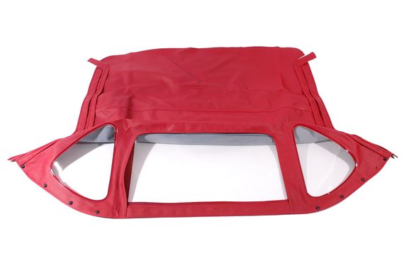 Hood Cover - Red Superior PVC with Zip Out Rear Window - Spitfire Mk3 - 817881SUPRED