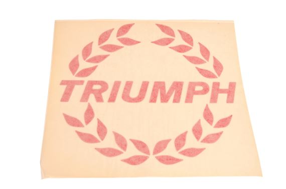 Transfer - Triumph Laurel Wreath - Large - Red - RB7222