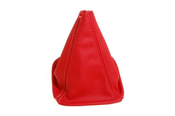 Gear Lever Gaiter - Replacement Fitment - Leather - Red - RP1152RED