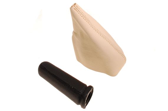 Handbrake Gaiter and Grip Kit - Cream Gaiter and Black Grip - RP1153CREAM