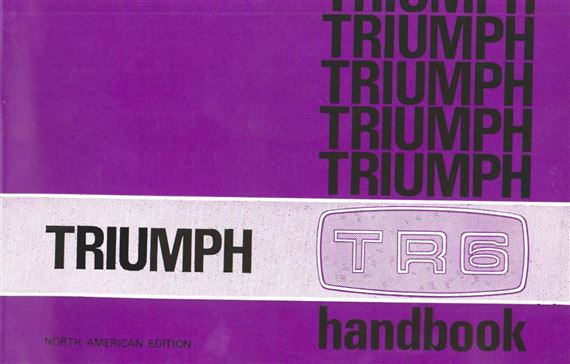 Owners Handbook - TR6 USA - 1973 - 54511173GR - OTP