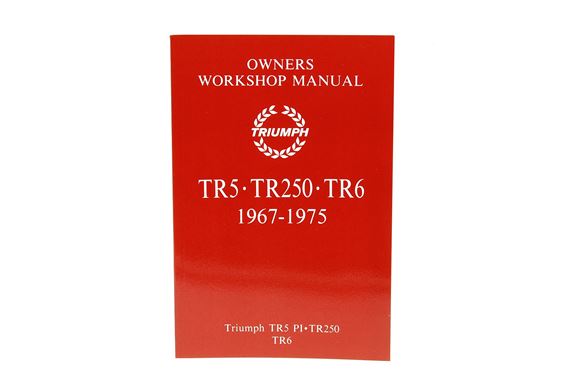Workshop Manual TR5-6 & 250 (pocket size) - 545277HBS