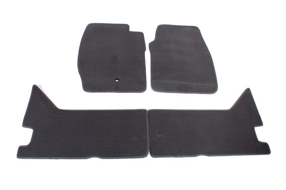 Carpet Mat Set - Front & Rear - Grey - Britpart DA4023GREY