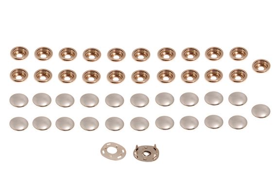 Tonneau Cover Fitting Kit - Silver Poppers - TR5-250 - RF4173S