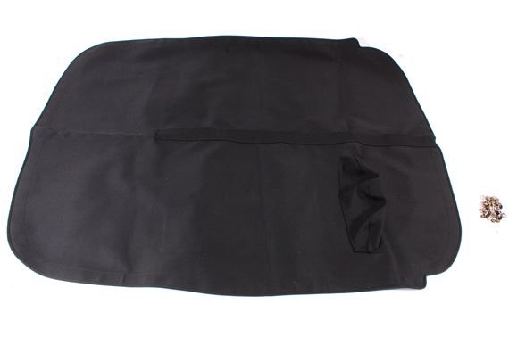 Tonneau Cover - Black Mohair without Headrests - TR4 - RHD - 705990MOHBLACK
