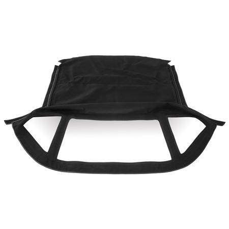 Hood Black Mohair Stitched Fixed Rear Window TR4A - 572598MH