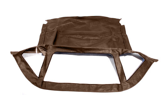 Hood Cover - Brown Mohair - TR4A - 572598MOHBROWN