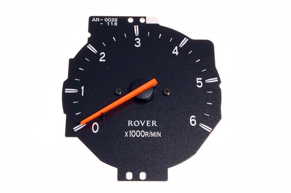 Tachometer - Black - YAE100970PMP - Genuine MG Rover