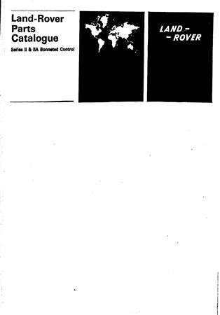 Parts Book - Series 2A & 2B - Forward Control - 1961-1971 - 608218GR - OTP