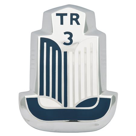 Bonnet Badge - Navy Blue/White - TR3A from TS41874 - 608377