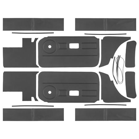 Trim Kit - Vinyl Black Panel MGB GT 1971-76 - 643745