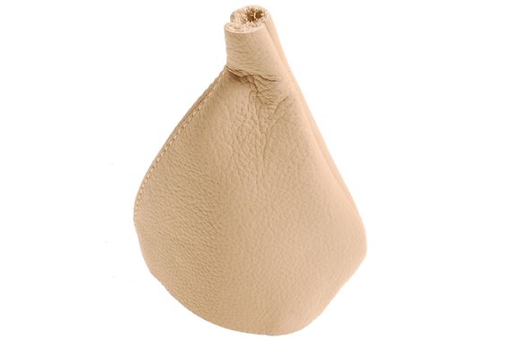 Gear Lever Gaiter - Manual - Replacement Fitment - Light Stone Beige Leather - RP1190BEIGE