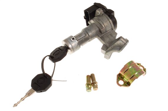 Lock assembly-steering column - non-specific key number, illuminated - QRF000040MG - Genuine MG Rover