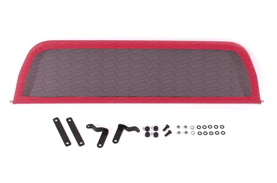 Wind Deflector - Red - No Drilling Required - RP1502RED