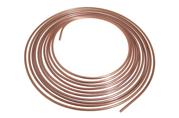 Brake Pipe Copper Nickel 3/16 (25Ft) - P1PBPN10 - Automec