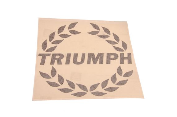 Transfer - Triumph Laurel Wreath - Large - Black - XKC3700