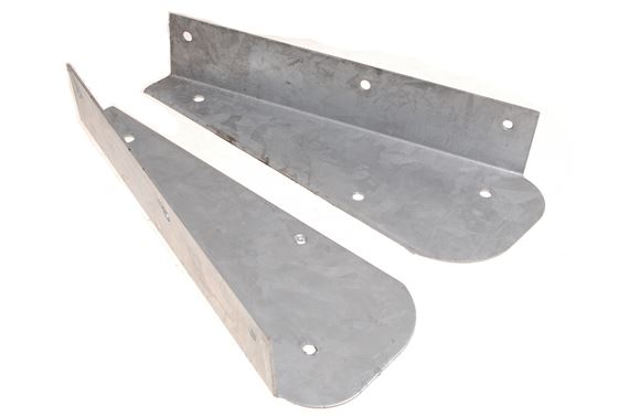 Mudflap Bracket Rear (pair) Galvanised - MUC39867