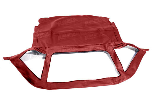 Hood Cover - Red Mohair - TR4 - 705963MOHRED