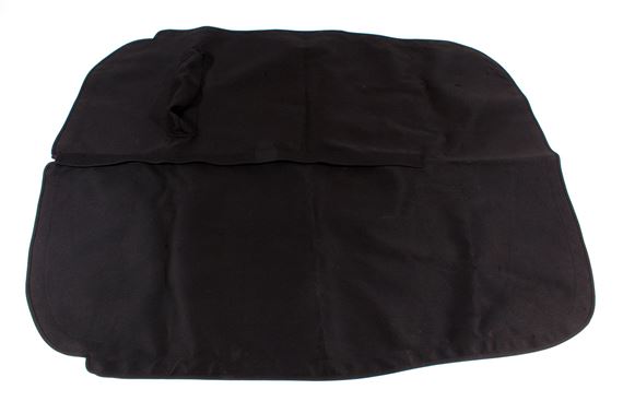 Tonneau Cover - Black Mohair without Headrests - TR4A - RHD - 708679MOHBLACK