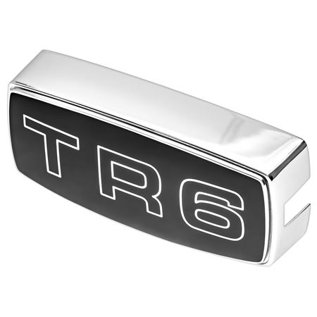 717060 - ENAMELLED GRILLE BADGE TR6 OE QUALITY