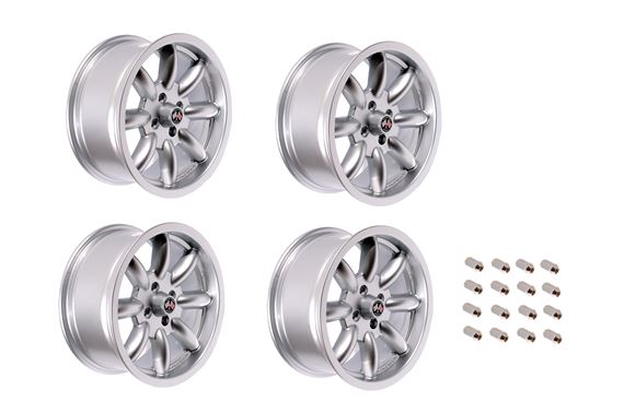 Alloy Wheel Set of 4 - 7x15 Silver - RP1608K4 - Revolution