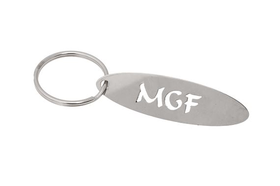 MGF Key Ring - Chrome - Laser cut - RP1706