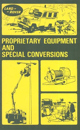 Proprietary Equipment And Special Conversions - 779470GR - OTP