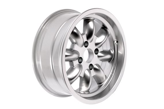 Genuine Minilite Alloy (Aluminium) Road Wheel - Each - 7J x 16 inch - Silver - RS1743