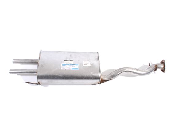 Rear assembly exhaust system - Service Line Part - WCG101910SLP - Genuine MG Rover