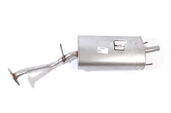 Rear assembly exhaust system - less chrome tail pipe, Service Line Part - WCG108510SLP - Genuine MG Rover