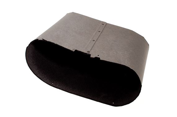 Cubby Box Black - Flock Lined - LHD - 800538