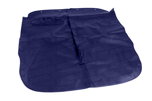 Tonneau Cover - Blue Mohair without Headrests - Mk3 LHD - 816981MOHBLUE
