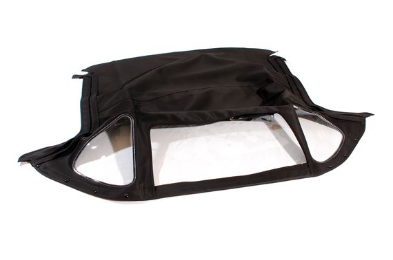Hood Cover - Black Mohair with Zip Out Rear Window - Spitfire Mk3 - 817881MOHBLACK