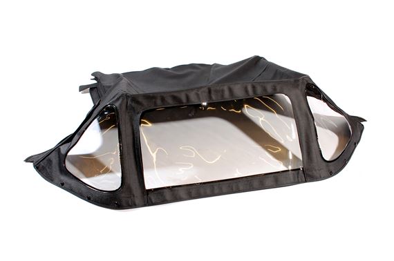 Hood Cover - Black Superior PVC with Zip Out Rear Window - Spitfire Mk3 - 817881SUPBLACK