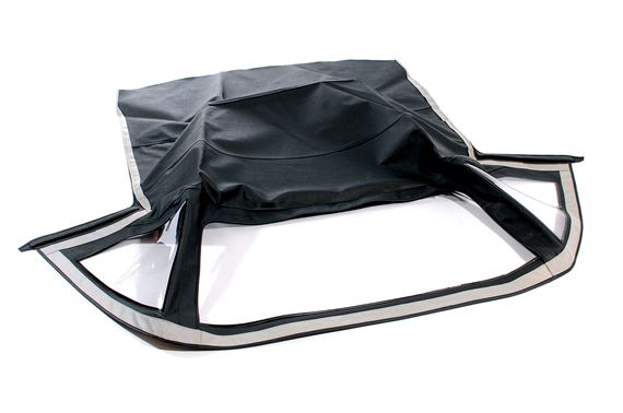 Hood Cover - Black Original Quality with Reflective Stripe and Zip Out Rear Window - 822021ORIGF