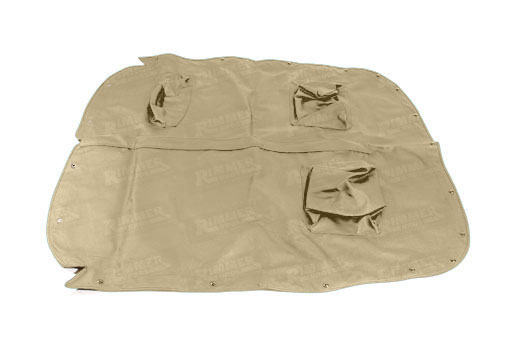 Tonneau Cover - Beige Mohair with Headrests - MkIV & 1500 RHD - 822491MOHBEIGE